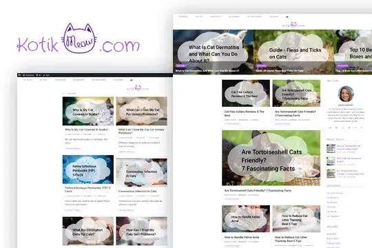 Kotikmeow blog WebCodeWP first updated