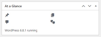 Check your current WordPress version