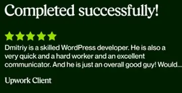 Wordpress Developer feedback WebCodeWP