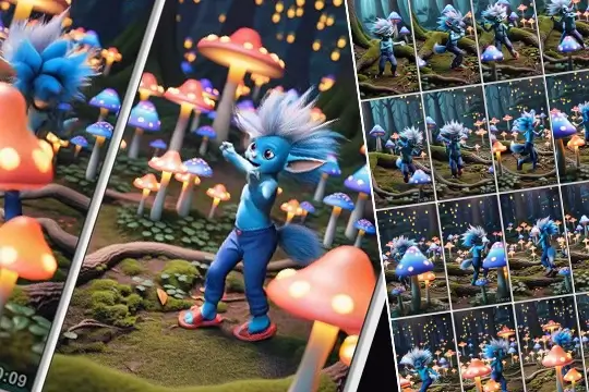 AI Fantasy Series Animation Hero Rillkos AI Creator WebCodeWP Part 1