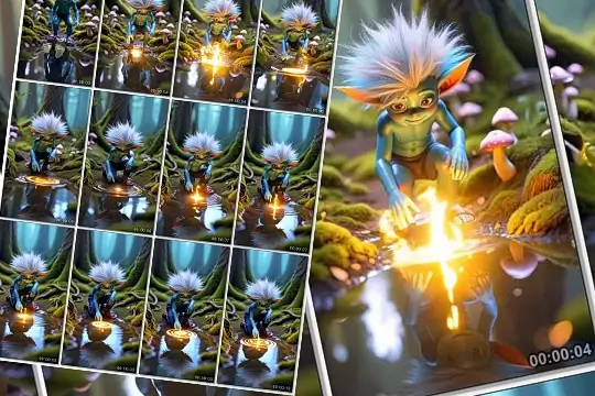 AI Fantasy Series Animation Hero Rillkos AI image