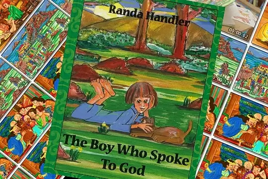 Boy Who Spoke to God trailer cover book