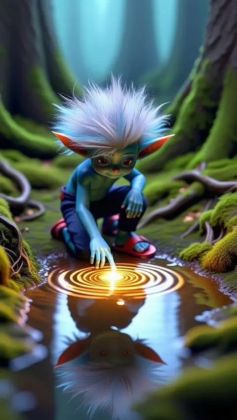 Fantasy Series Animation Hero Rillkos AI image