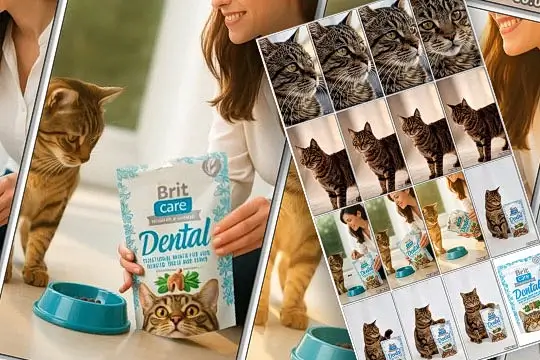Creative Video For Cat Treats Brit Care Dental Cover