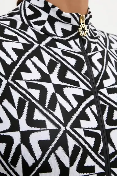 Presentation Of The Newland Alhena Women's Winter Outdoor Sports Jumpsuit print