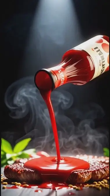 Hot Sauce Red Tkemali Donatu grocery store