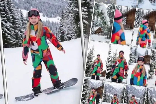 Kids Ski Suit For Active Winter Gosoaky cover