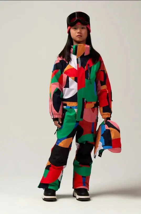 Kids Ski Suit For Active Winter Gosoaky front