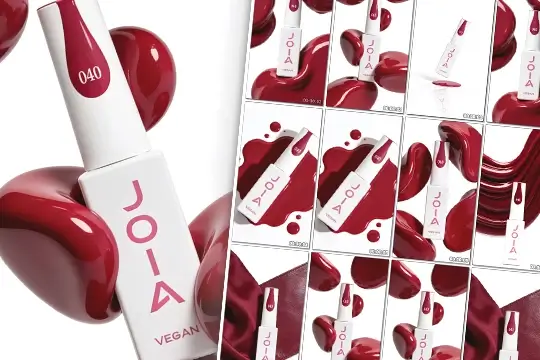 Visual content for a nail care cosmetics brand cover