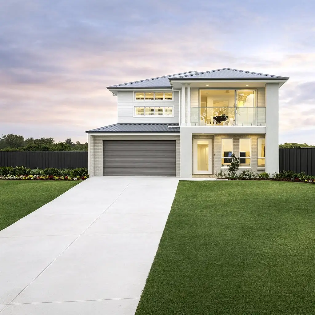 Landscaping Of The Area Around The House after