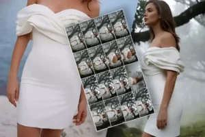 Read more about the article Elegant Spring White Wedding Dress