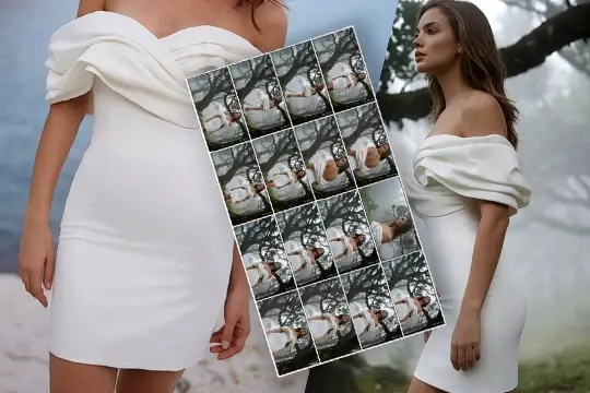 elegant spring white wedding dress cover