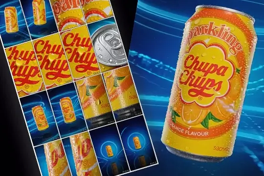 Chupa Chups non-alcoholic carbonated drinks cover