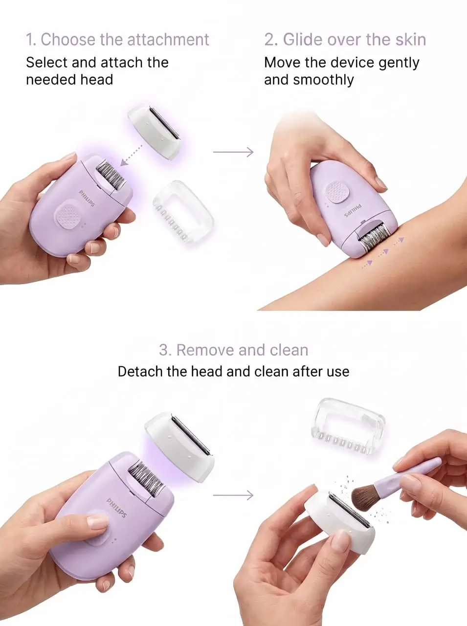 Amazon Listing For Philips Epilator