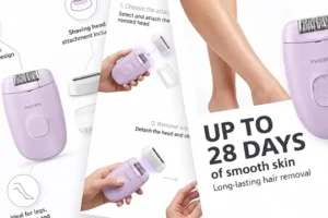 Read more about the article Amazon Listing For Philips Epilator