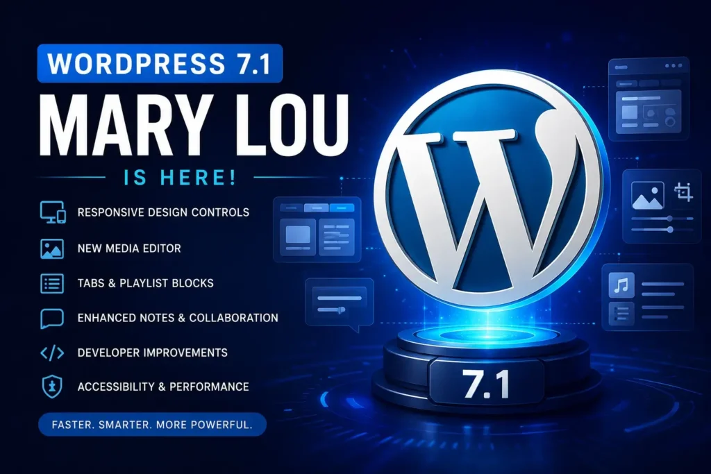 WordPress 7.1 “Mary Lou” Is Here